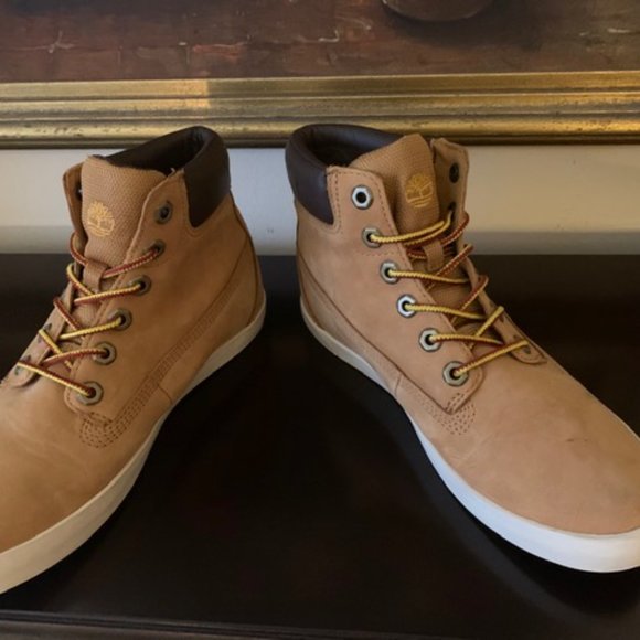 TIMBERLAND WOMENS SKYLA BAY LACE-UP BOOT - TAN - Picture 3 of 8